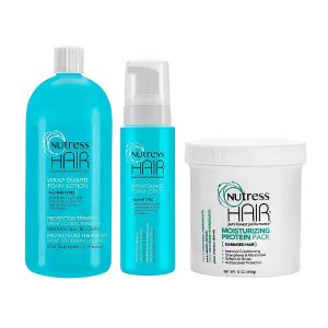 Nutress Hair Care Bundle (Total Count of 3) - Moisturizing Protein Pack